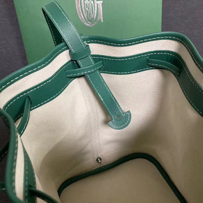 Goyard petit flot drawstring Bag G6959 green