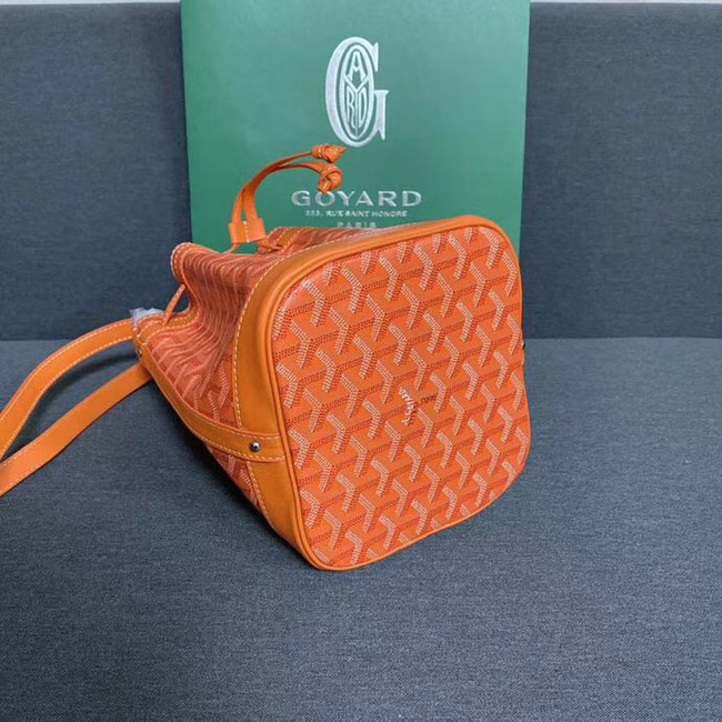 Goyard petit flot drawstring Bag G6959 orange