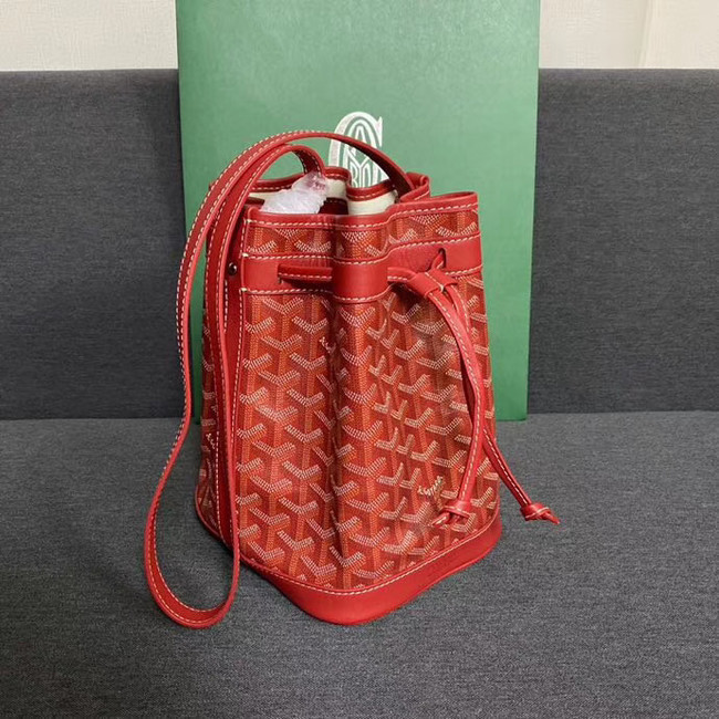 Goyard petit flot drawstring Bag G6959 red