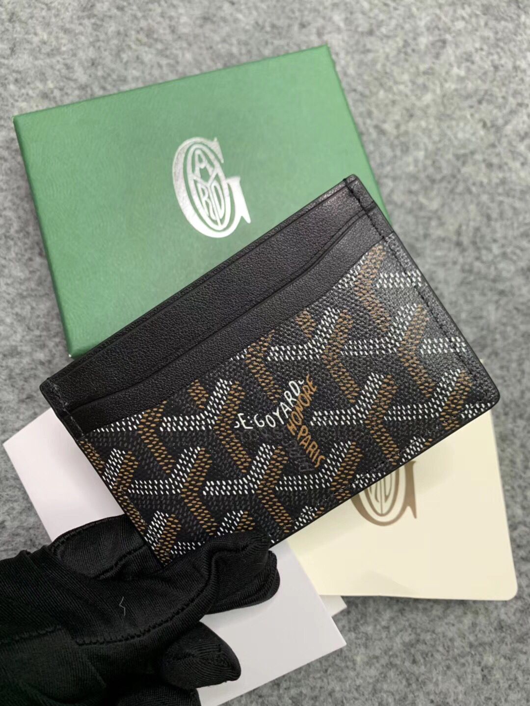 Goyard Wallet 9981 black