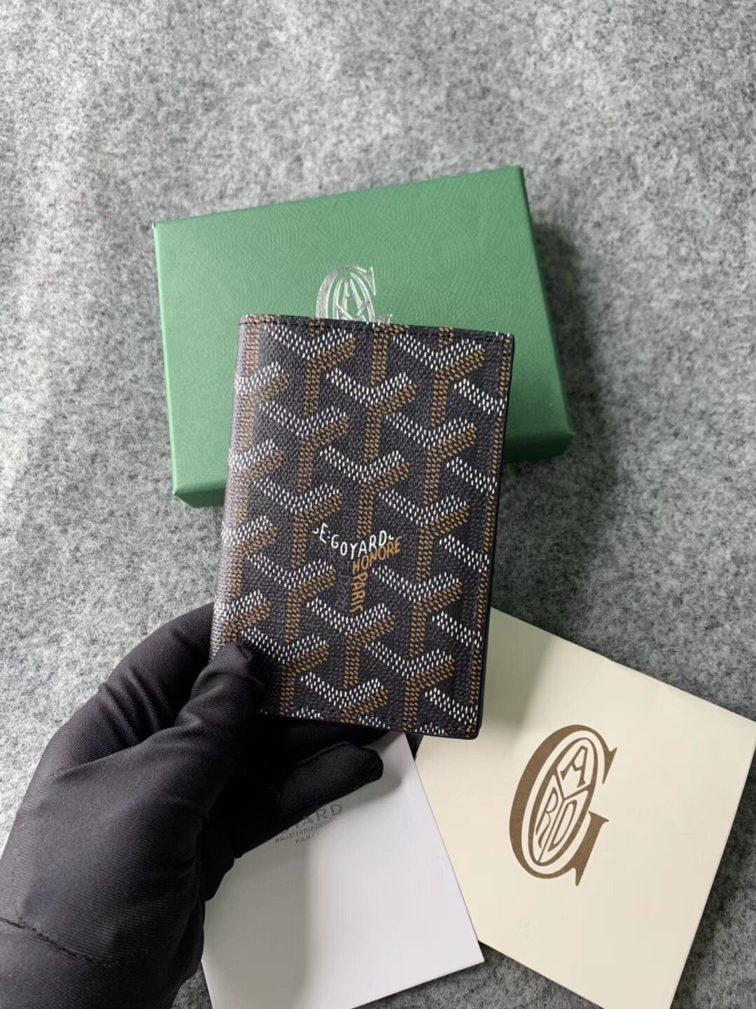 Goyard Wallet 9982 black