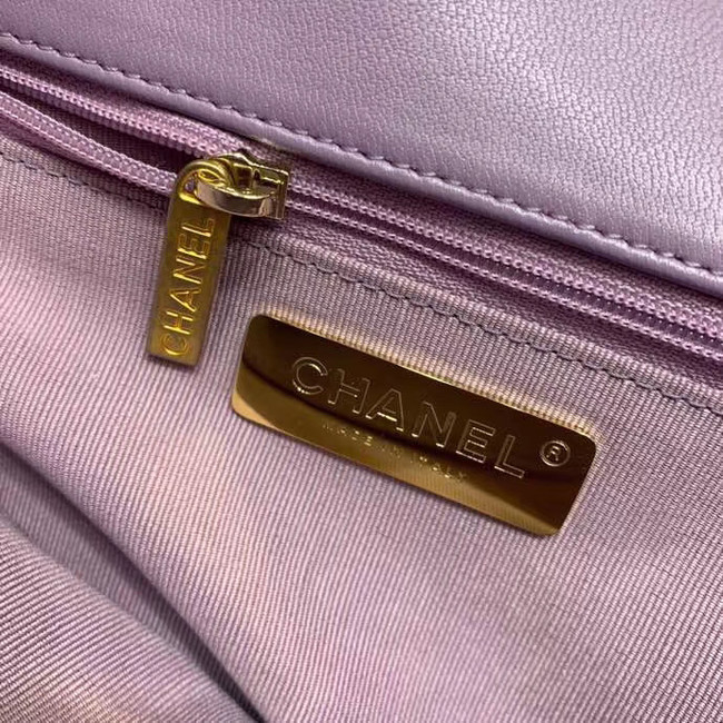 CHANEL 19 Flap Bag AS1160 AS1161 AS1162 Lavender