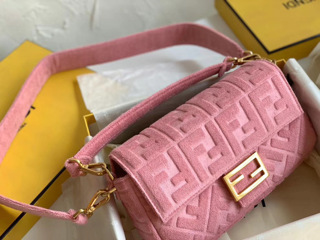 FENDI BAGUETTE Shoulder Bag 8BR771A pink