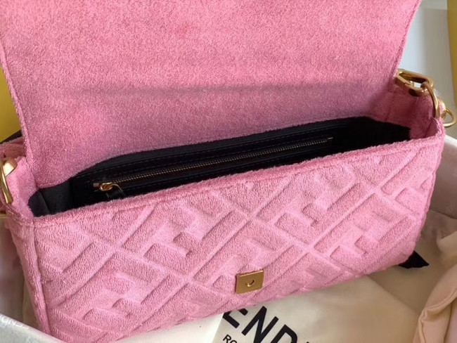FENDI BAGUETTE Shoulder Bag 8BR771A pink