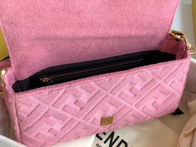 FENDI BAGUETTE Shoulder Bag 8BR771A pink