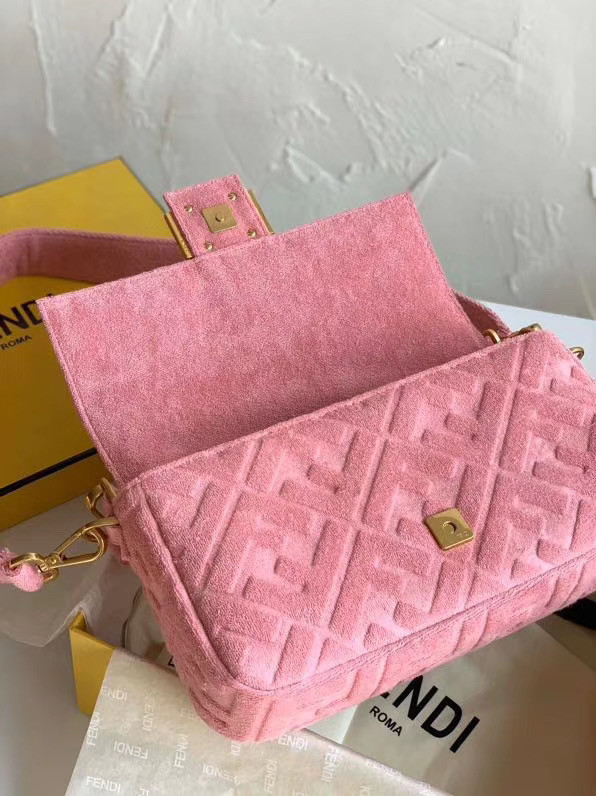 FENDI BAGUETTE Shoulder Bag 8BR771A pink