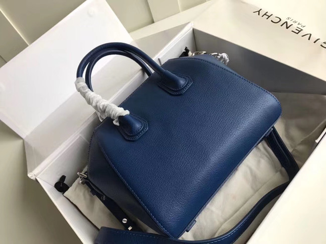 Givenchy Grained Calfskin Small Antigona Bag BB0511 blue