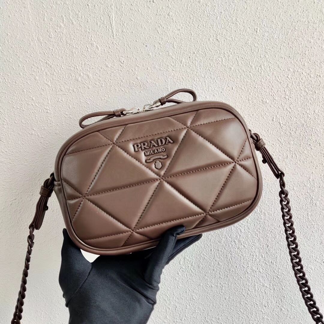 Prada Spectrum shoulder bag 1BH141 brown