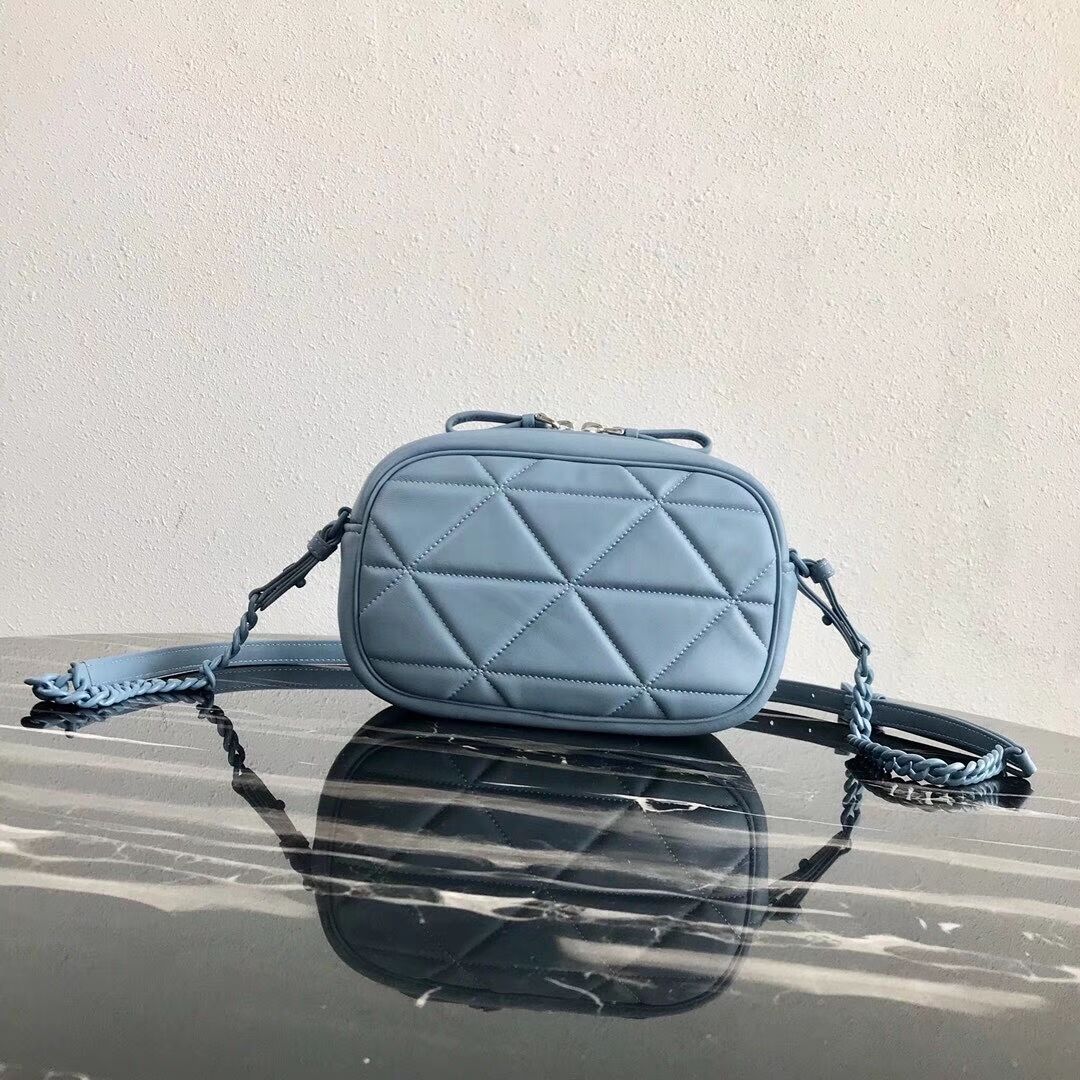 Prada Spectrum shoulder bag 1BH141 light blue