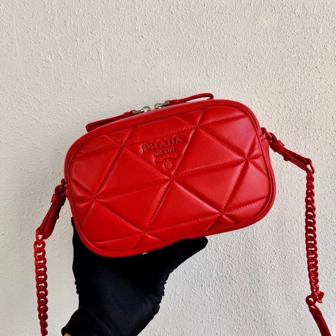 Prada Spectrum shoulder bag 1BH141 red