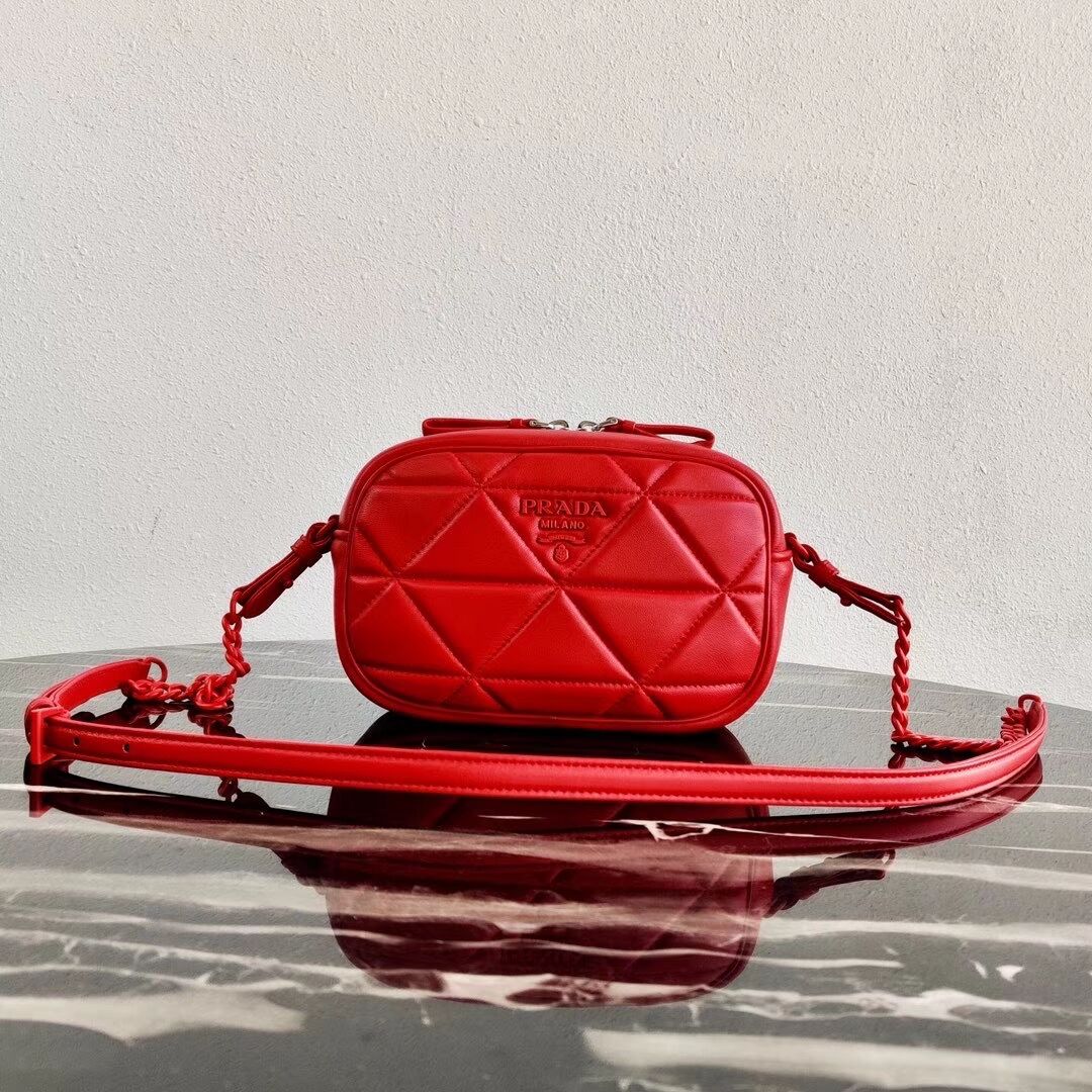 Prada Spectrum shoulder bag 1BH141 red