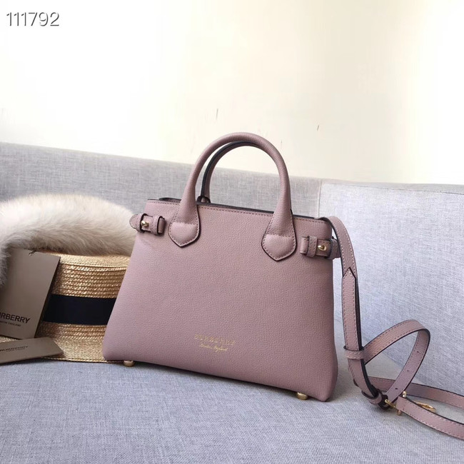 BurBerry Leather Tote Bag 7461 pink