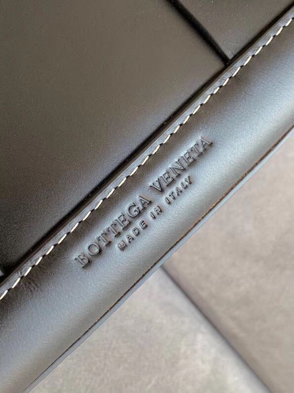 Bottega Veneta Original Weave Leather Arco Top Handle Bag 70013 Black