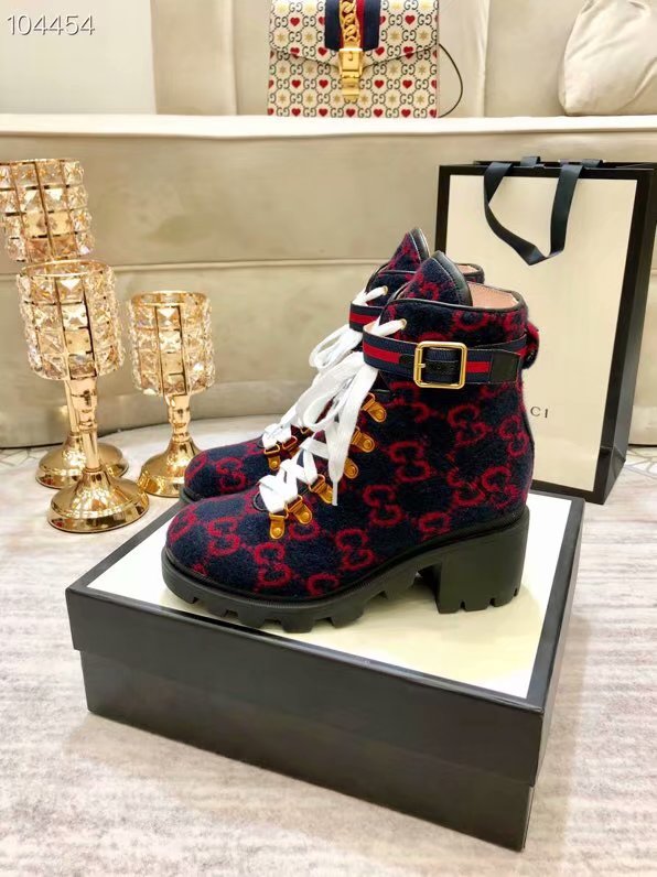 Gucci Short boots GG1586BL-1