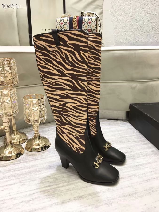 Gucci thigh boot GG1580BL-2