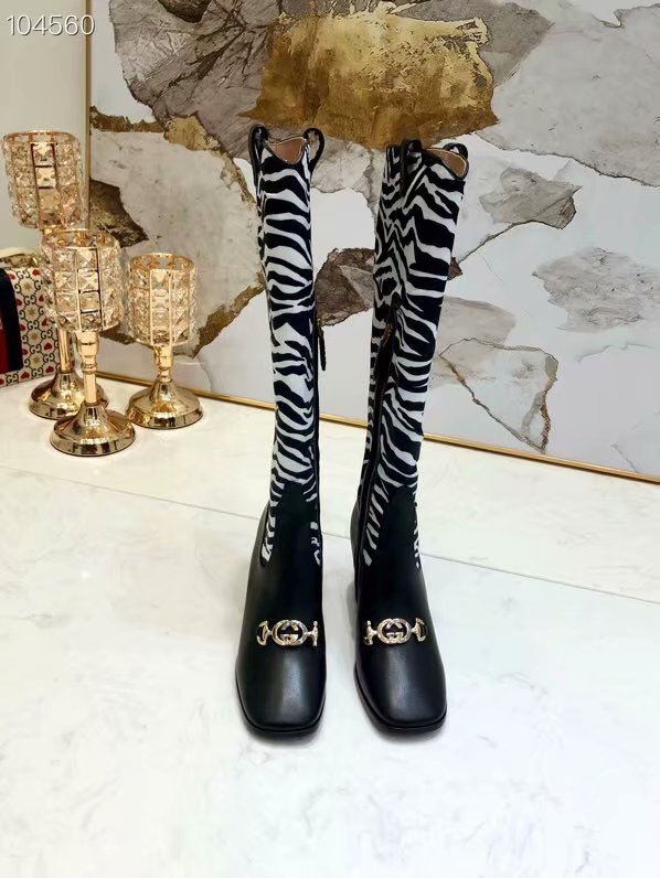 Gucci thigh boot GG1580BL-3