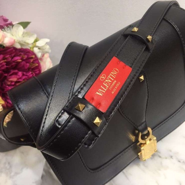 VALENTINO Origianl Leather Bag A0705 Black