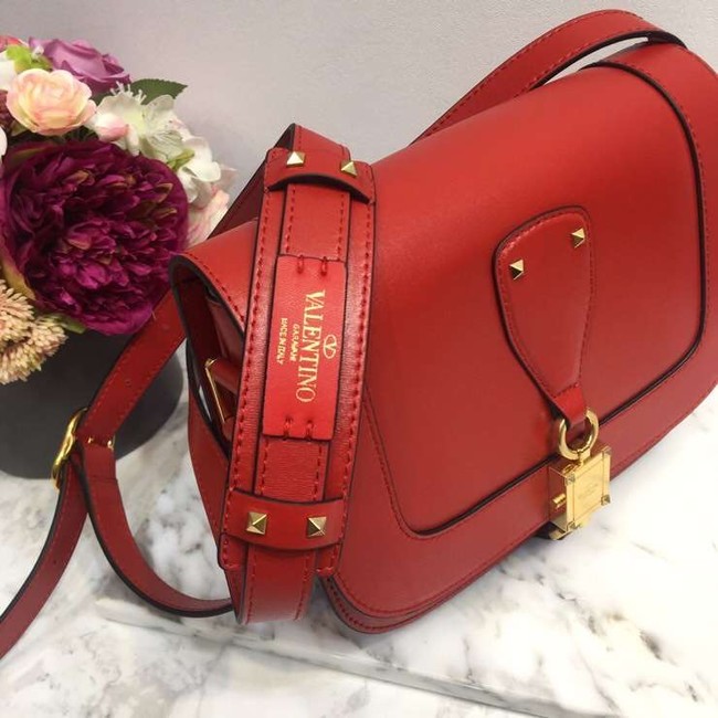 VALENTINO Origianl Leather Bag A0705 red