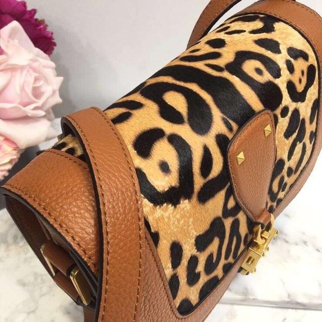 VALENTINO Origianl leather shoulder bag 0705 leopard