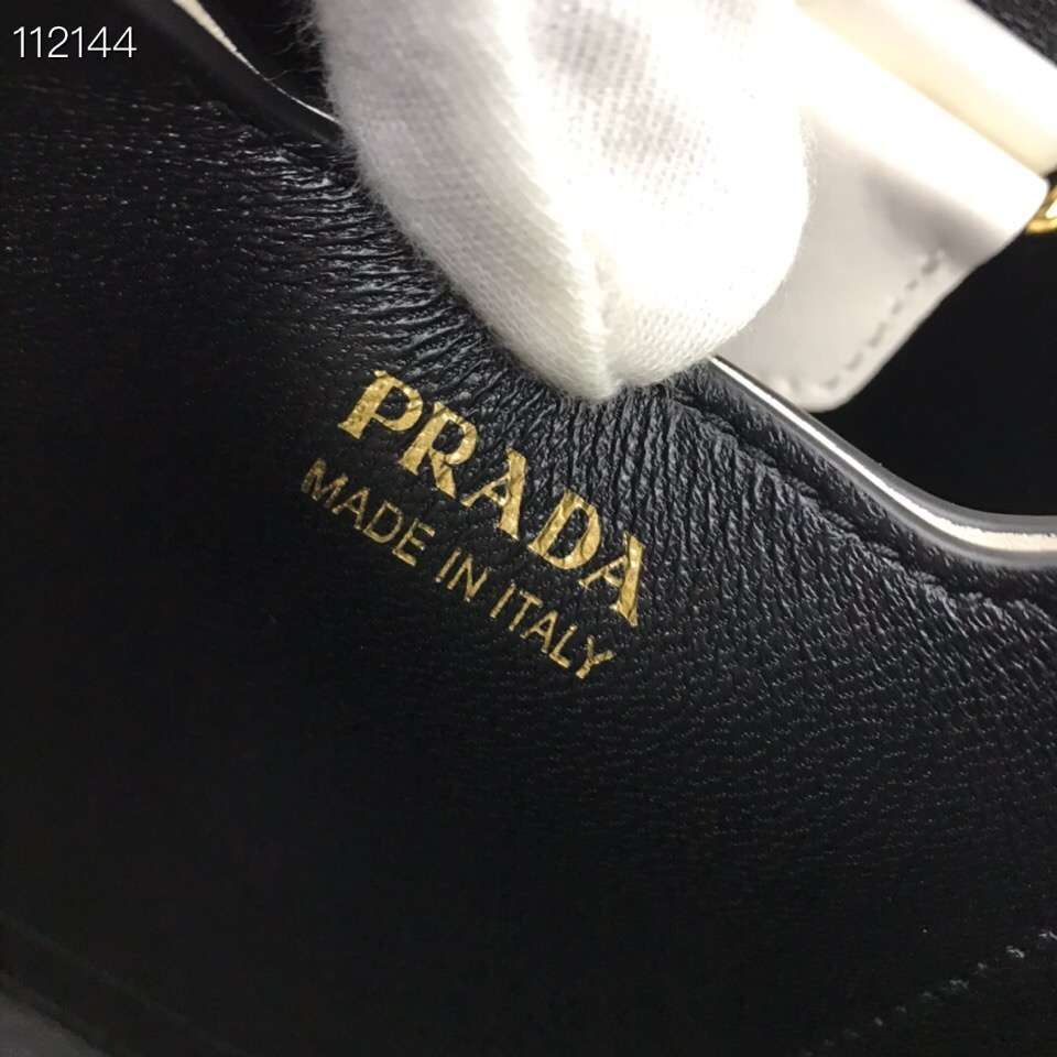 Prada Panier small Original Saffiano Bag 1BA217 White