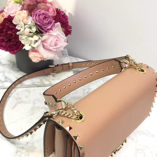 VALENTINO Origianl leather shoulder bag 3005 light pink