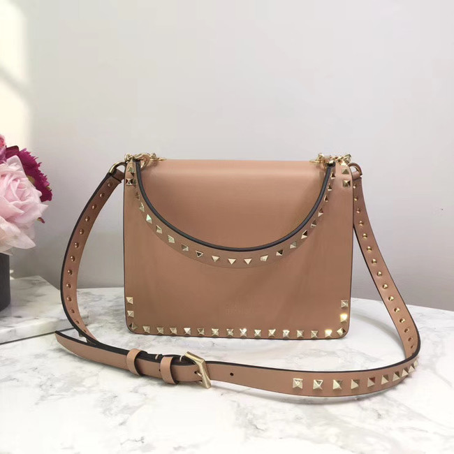 VALENTINO Origianl leather shoulder bag 3005 light pink