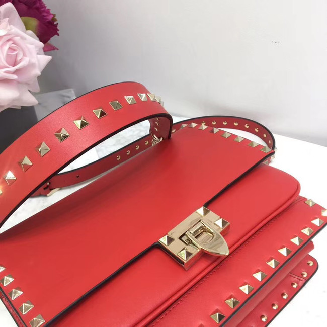 VALENTINO Origianl leather shoulder bag 3005 red