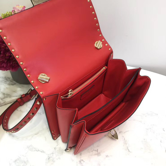 VALENTINO Origianl leather shoulder bag 3005 red