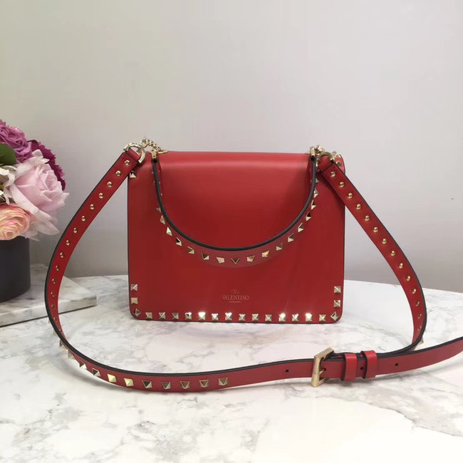 VALENTINO Origianl leather shoulder bag 3005 red