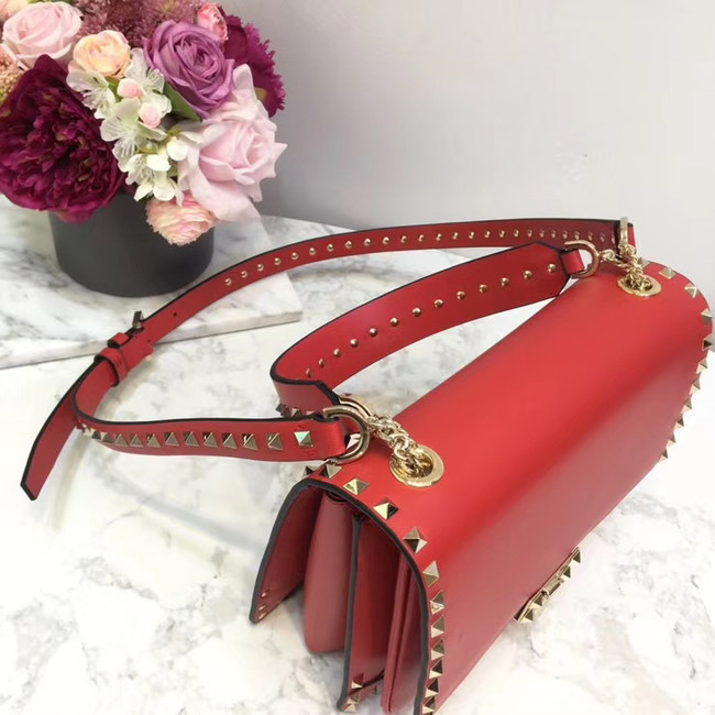 VALENTINO Origianl leather shoulder bag 3005 red