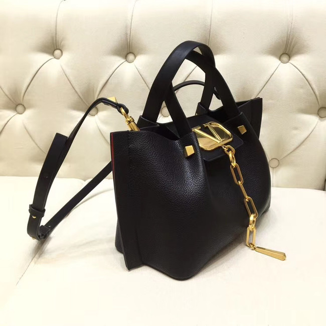 VALENTINO Origianl leather tote 2070 black