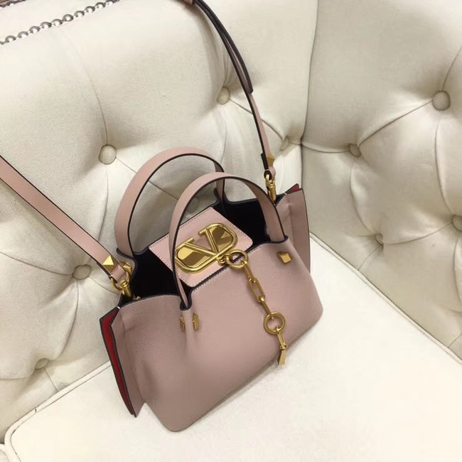 VALENTINO Origianl leather tote 2070 light pink