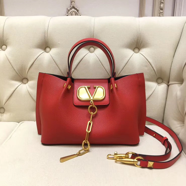 VALENTINO Origianl leather tote 2070 red