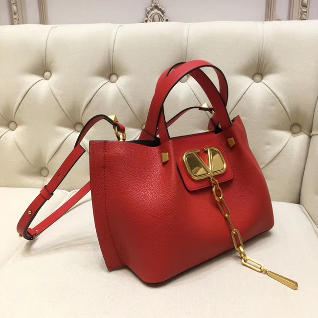 VALENTINO Origianl leather tote 2070 red