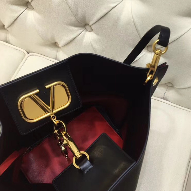 VALENTINO Origianl leather tote 2078 black