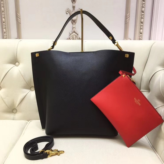 VALENTINO Origianl leather tote 2078 black