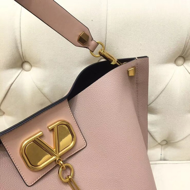 VALENTINO Origianl leather tote 2078 light pink