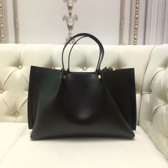 VALENTINO Origianl leather tote 9055 black