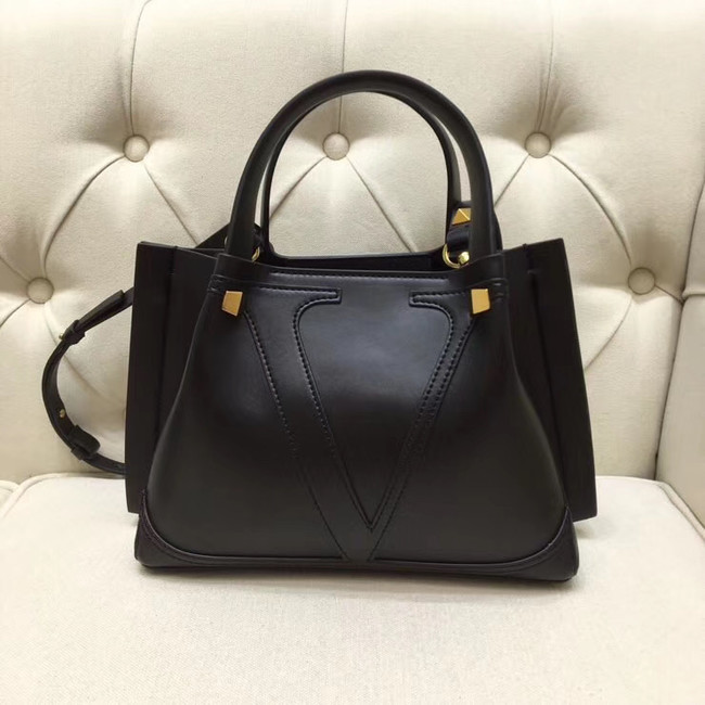 VALENTINO Origianl leather tote 9077 black