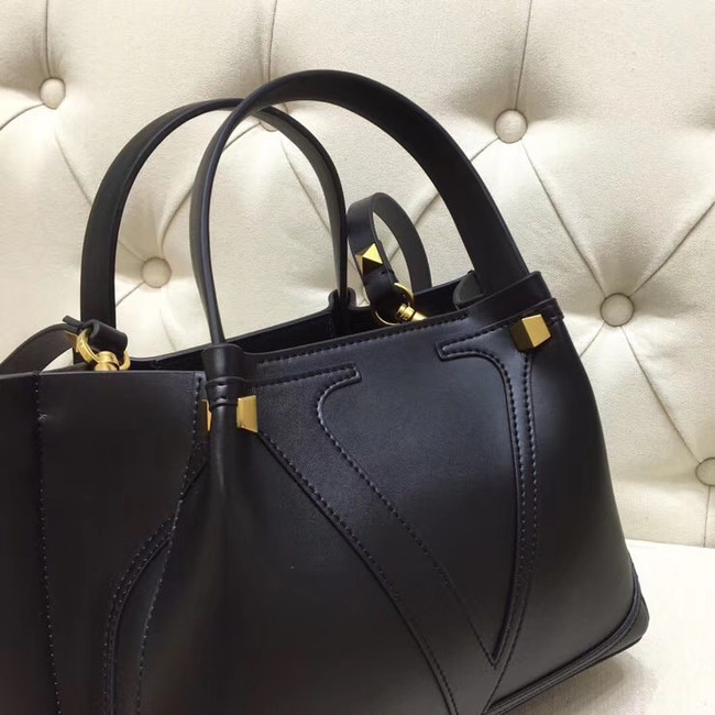 VALENTINO Origianl leather tote 9077 black