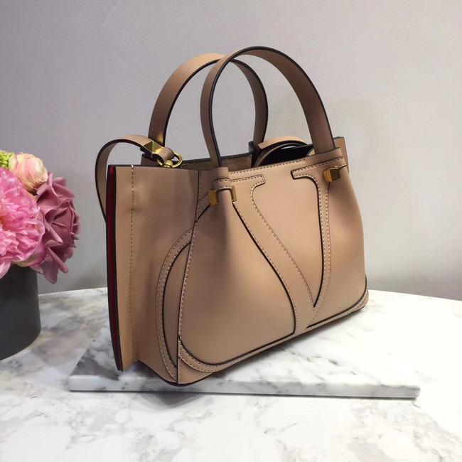 VALENTINO Origianl leather tote 9077 light pink