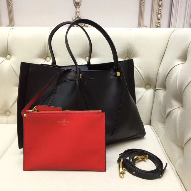 VALENTINO Origianl leather tote 9099 black