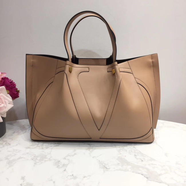 VALENTINO Origianl leather tote 9099 light pink