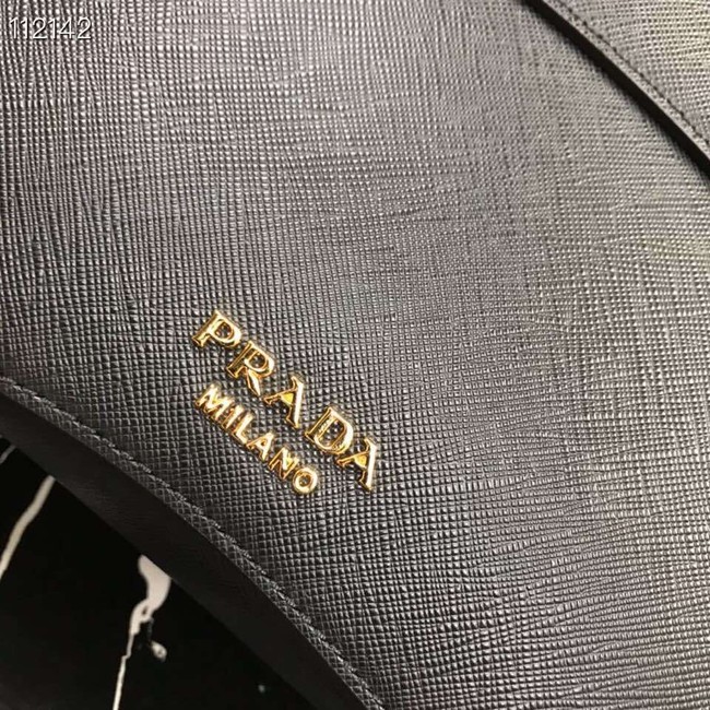 Prada Embleme Saffiano leather bag 1BN005 black