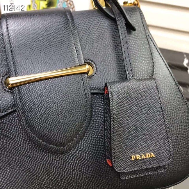 Prada Embleme Saffiano leather bag 1BN005 black