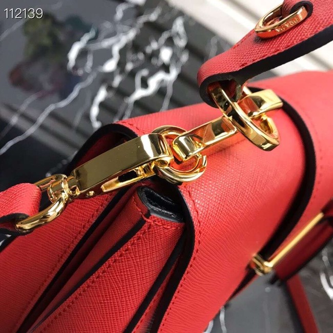 Prada Embleme Saffiano leather bag 1BN005 red