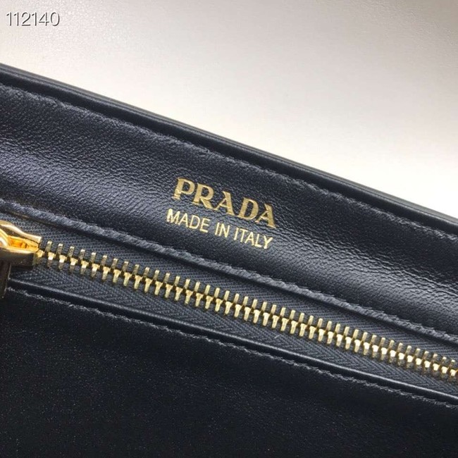 Prada Embleme Saffiano leather bag 1BN005 white