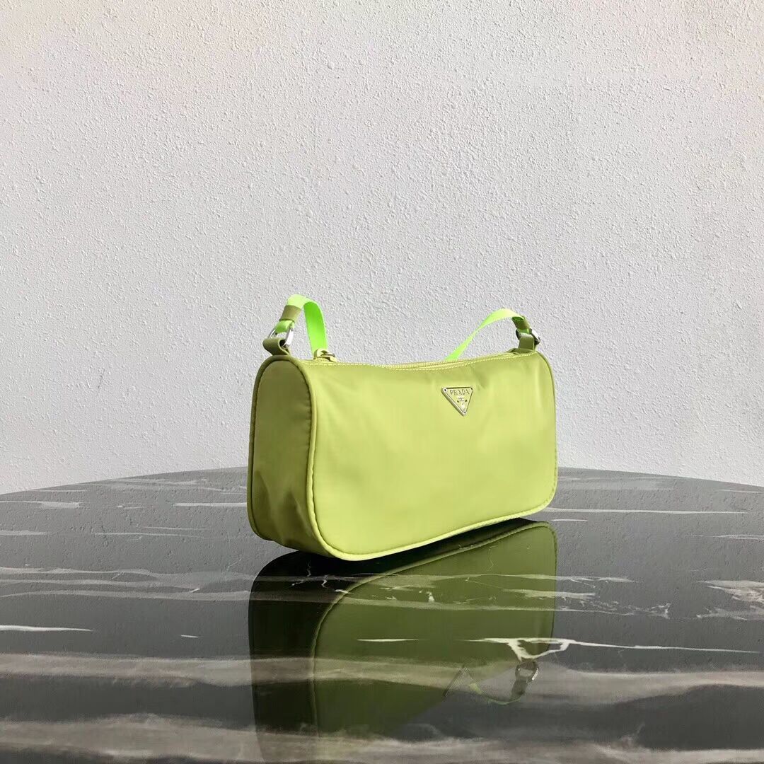 Prada Re-Edition nylon Tote bag 1N1419 green