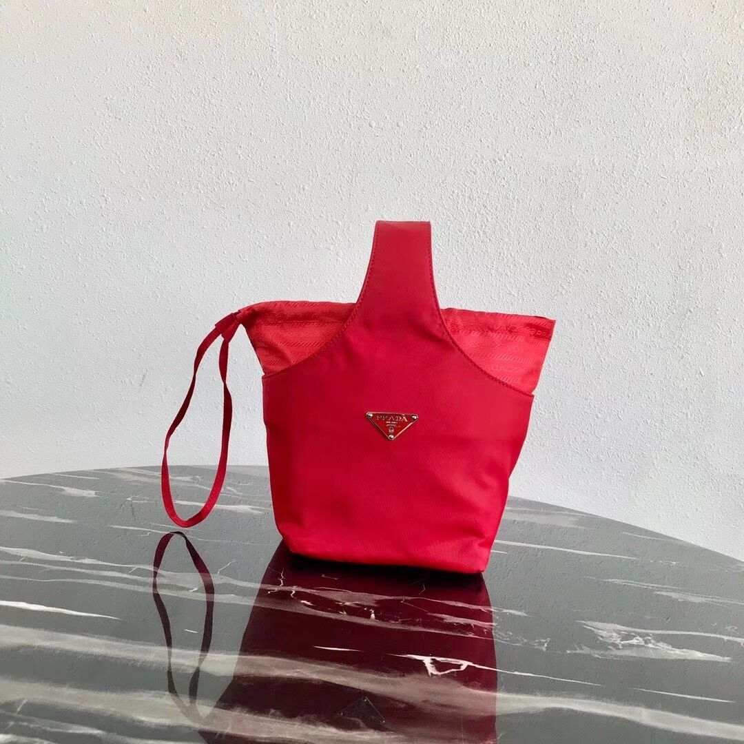 Prada Re-Edition nylon Tote bag 1N1420 red