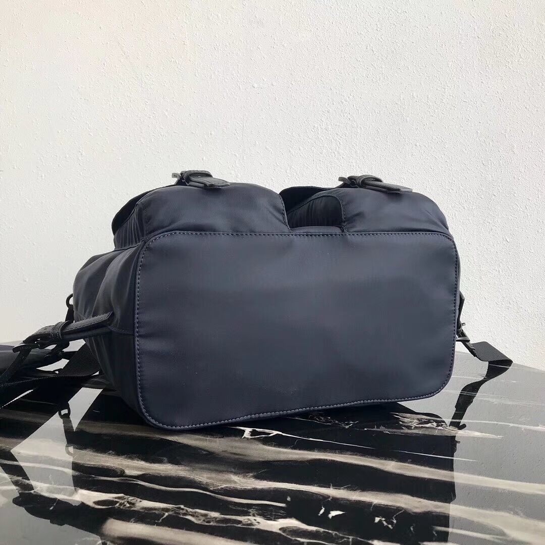 Prada Re-Nylon backpack 1BZ811 black&grey